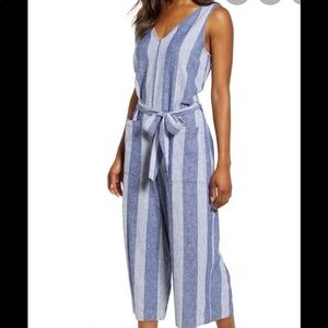 Beachlunchlounge linen jumpsuit- size S/P